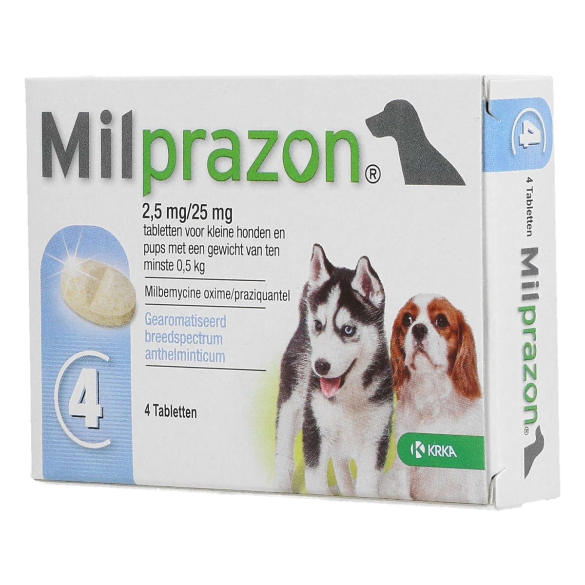 Milprazon Dewormer Dog 2,5mg