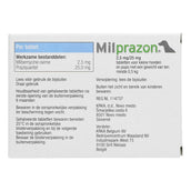 Milprazon Dewormer Dog 2,5mg