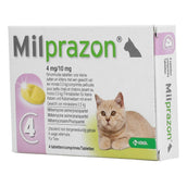 Milprazon Dewormer Cat 4mg