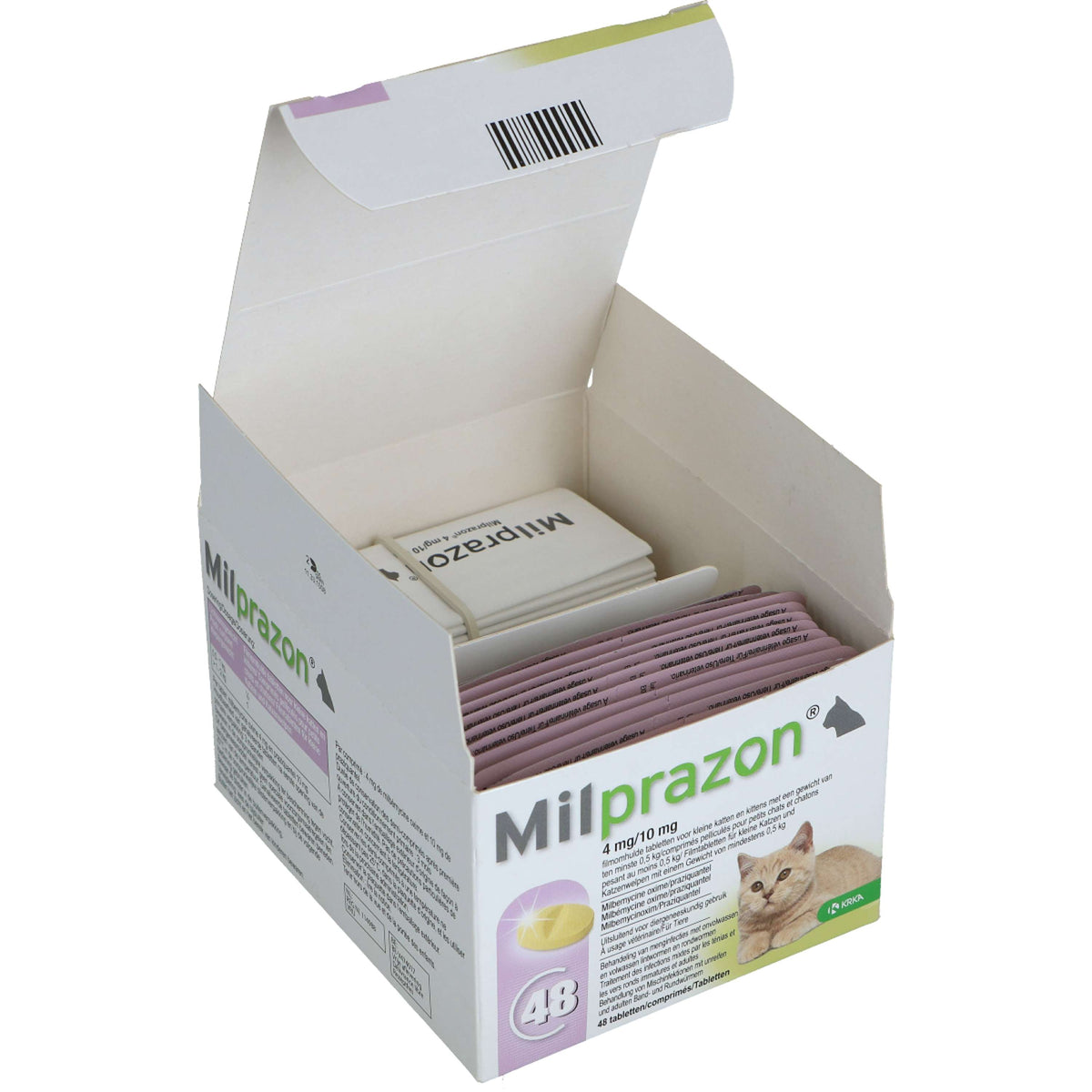 Milprazon Dewormer Cat 4mg