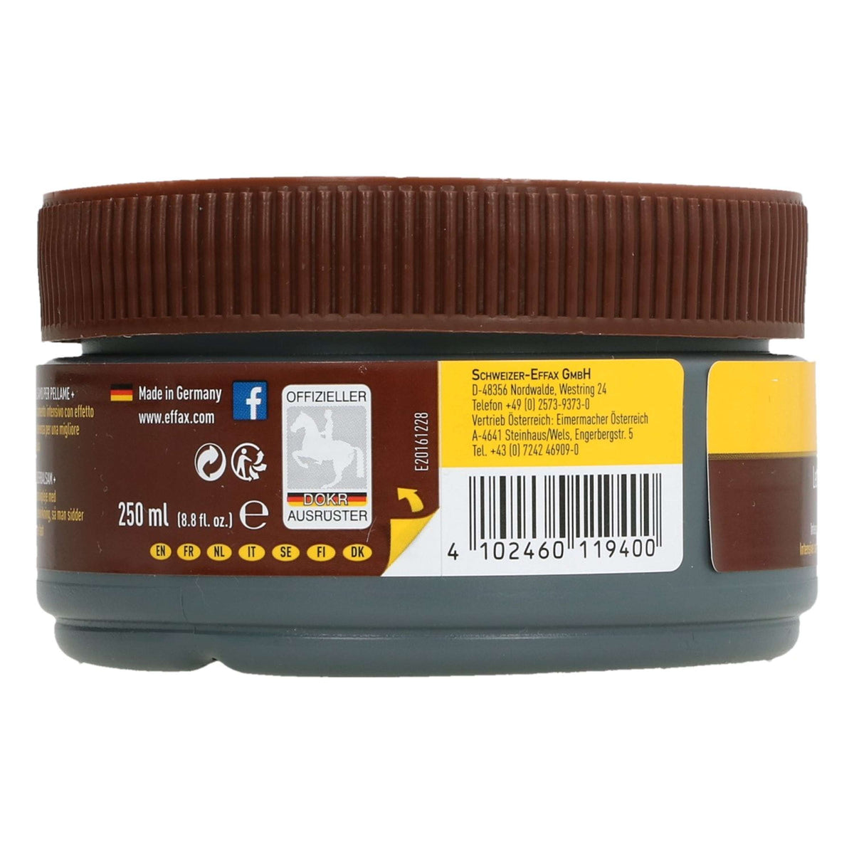 Effax Leather Balm + Grip Technologie