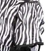 RugBe by Covalliero Fly Rug with a Hood Zebra