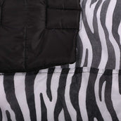 RugBe by Covalliero Fly Rug with a Hood Zebra