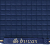 Bucas Saddlepad Max Dressage Navy/Gold