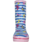 Gevavi Girls Boots Vlinder Rubber Pink