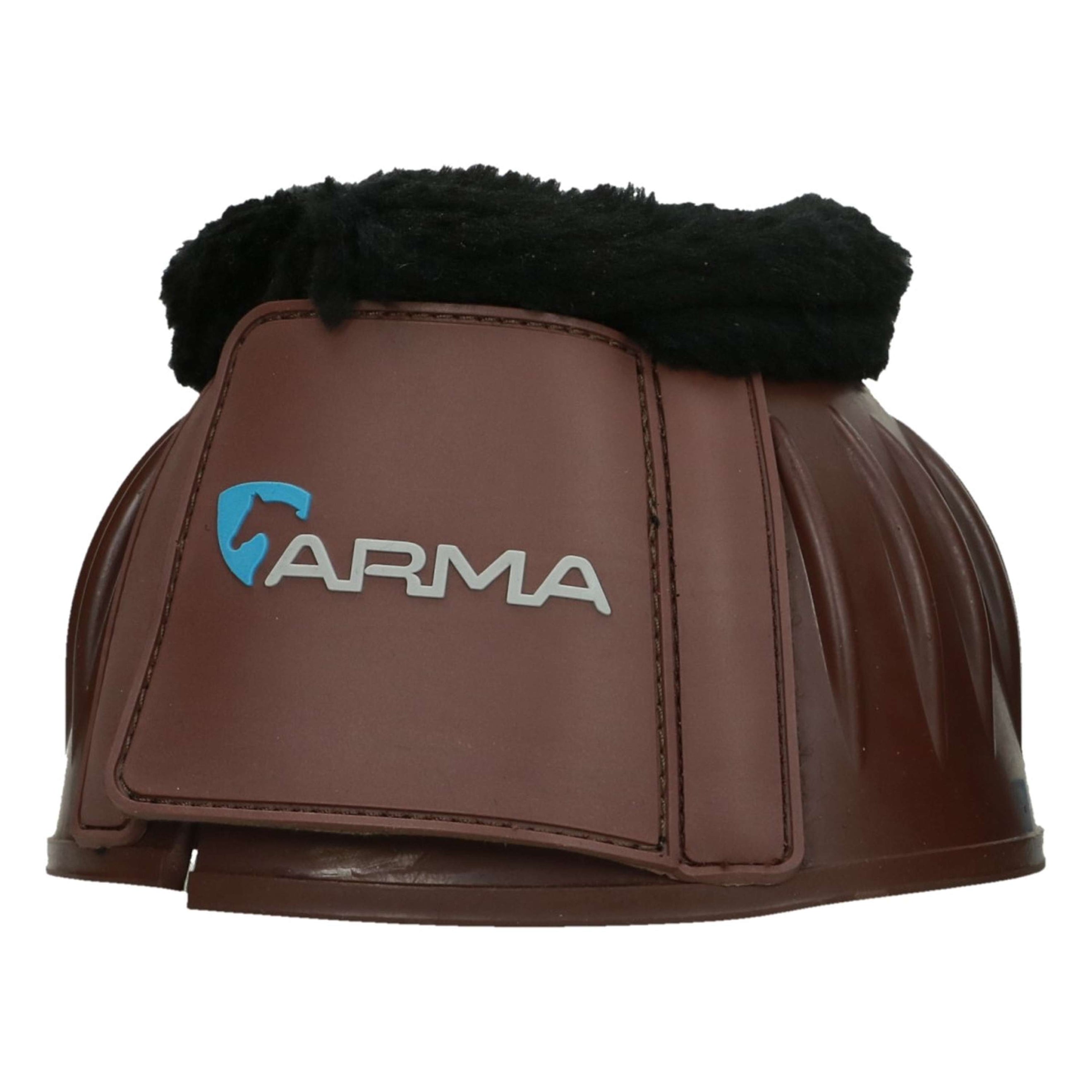 Arma by Shires Bell Boots Black Fleece Brown