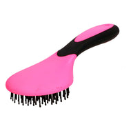 Ezi-groom Mane & Tail Brush Bright Pink