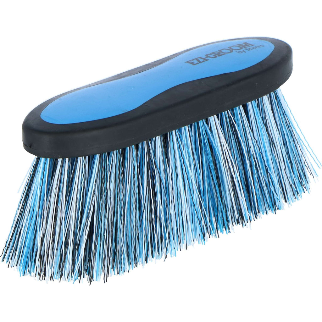 Ezi-groom by Shires Brush Long Bristle Bright Blue