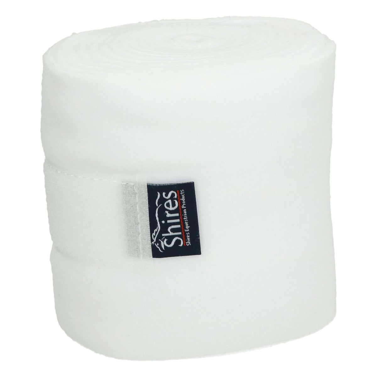 Shires Bandages Fleece White