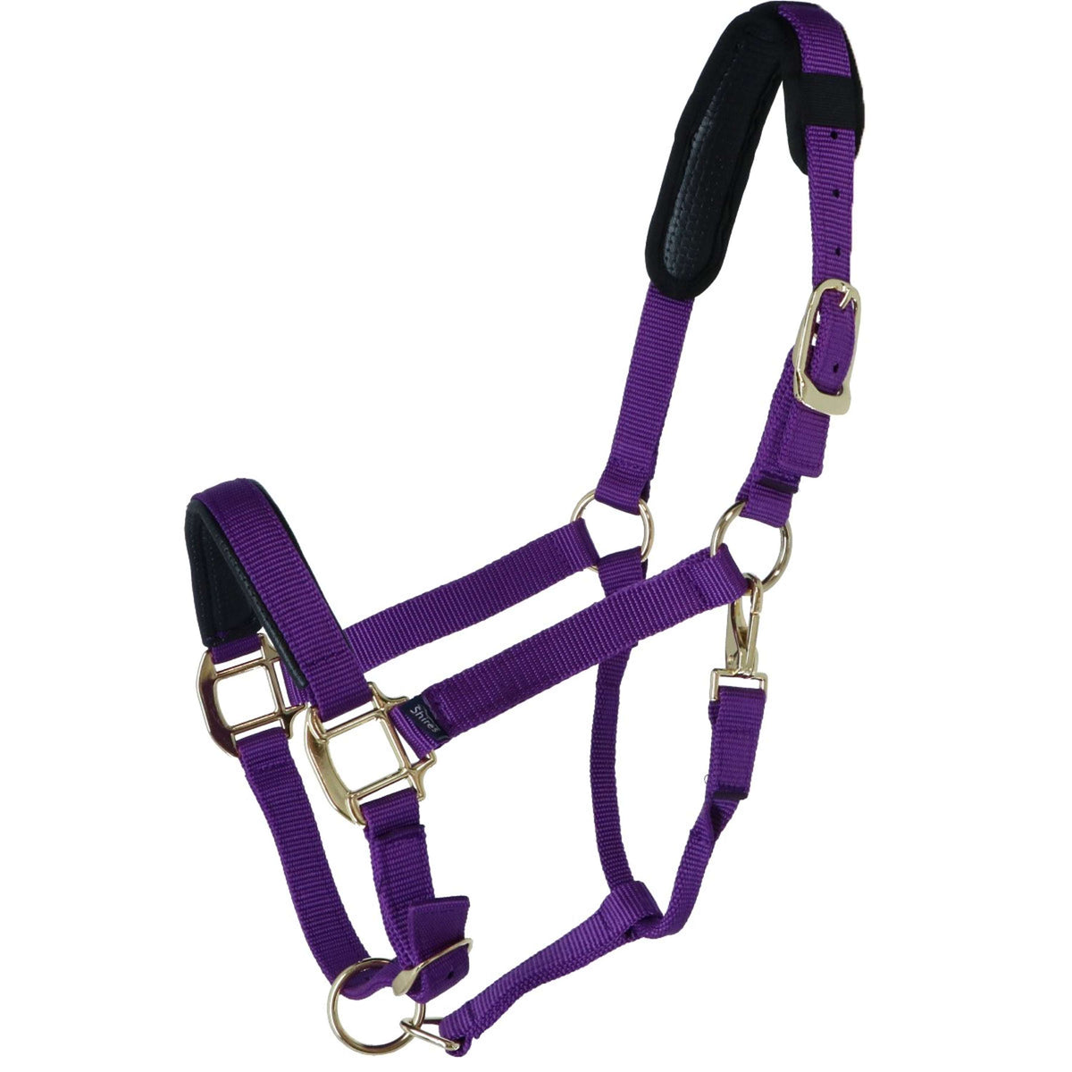 Shires Headcollar Topaz Nylon Purple