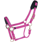 Shires Headcollar Topaz Nylon Raspberry