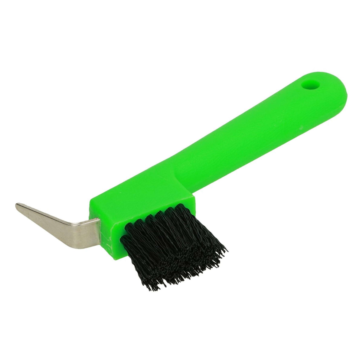 Shires Hoof Pick/Brush Lime Green