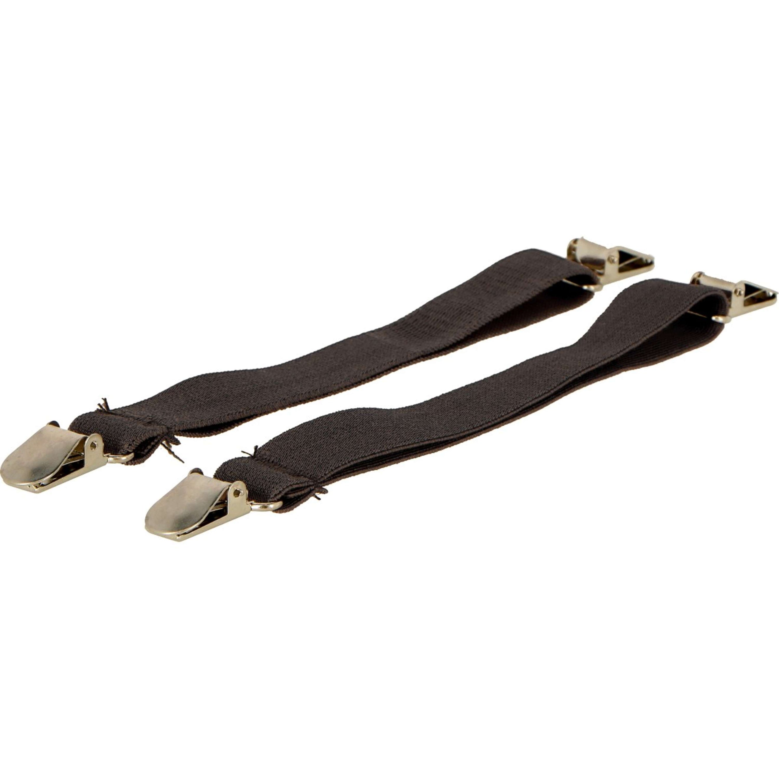 Shires Jodhpur Clips Elastic Black