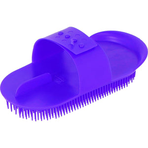 Shires Curry Comb Plastic Purple