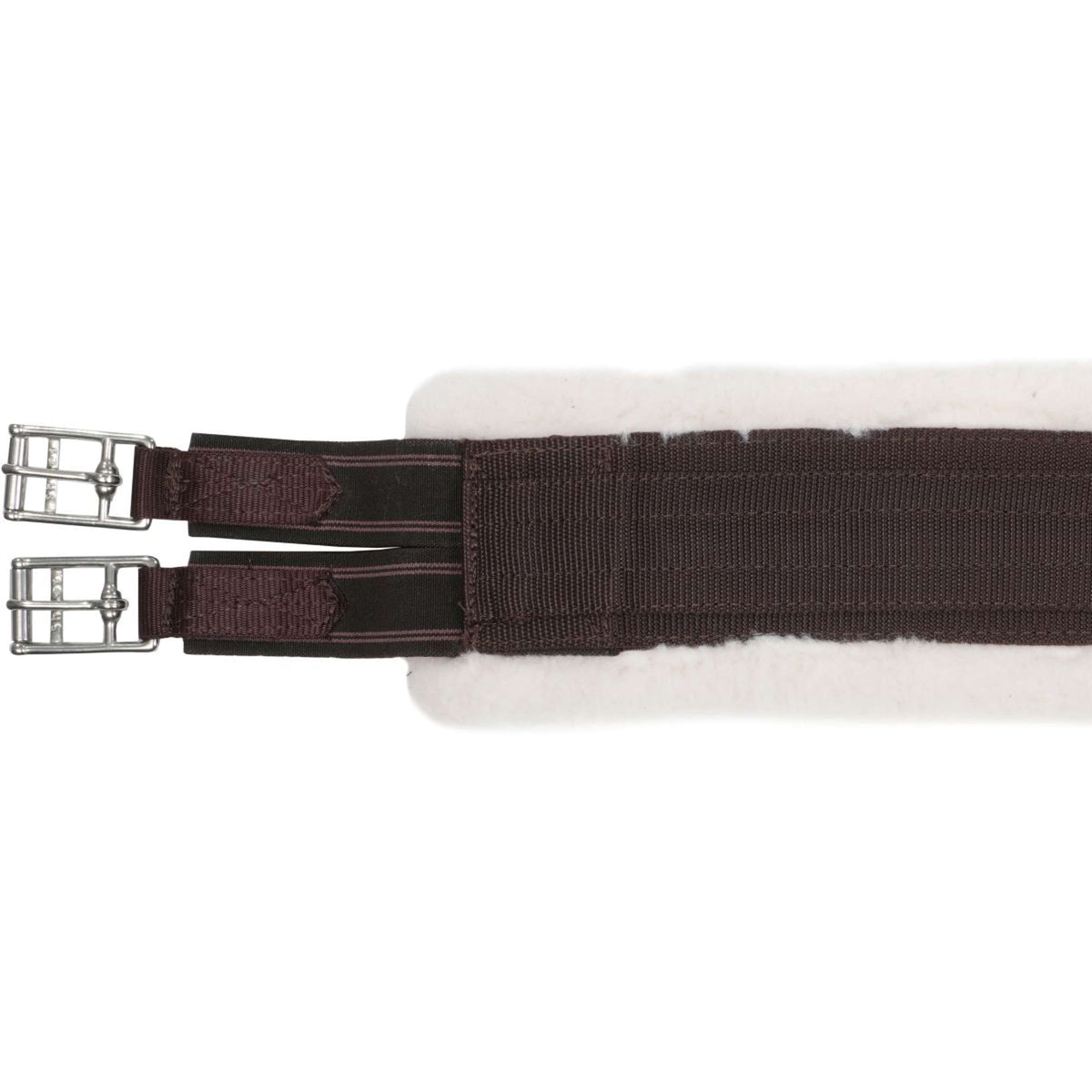 Shires Girth Fleece Lined Brown