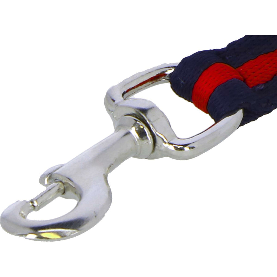 Wessex by Shires Soft Lead Rein Navy/Red