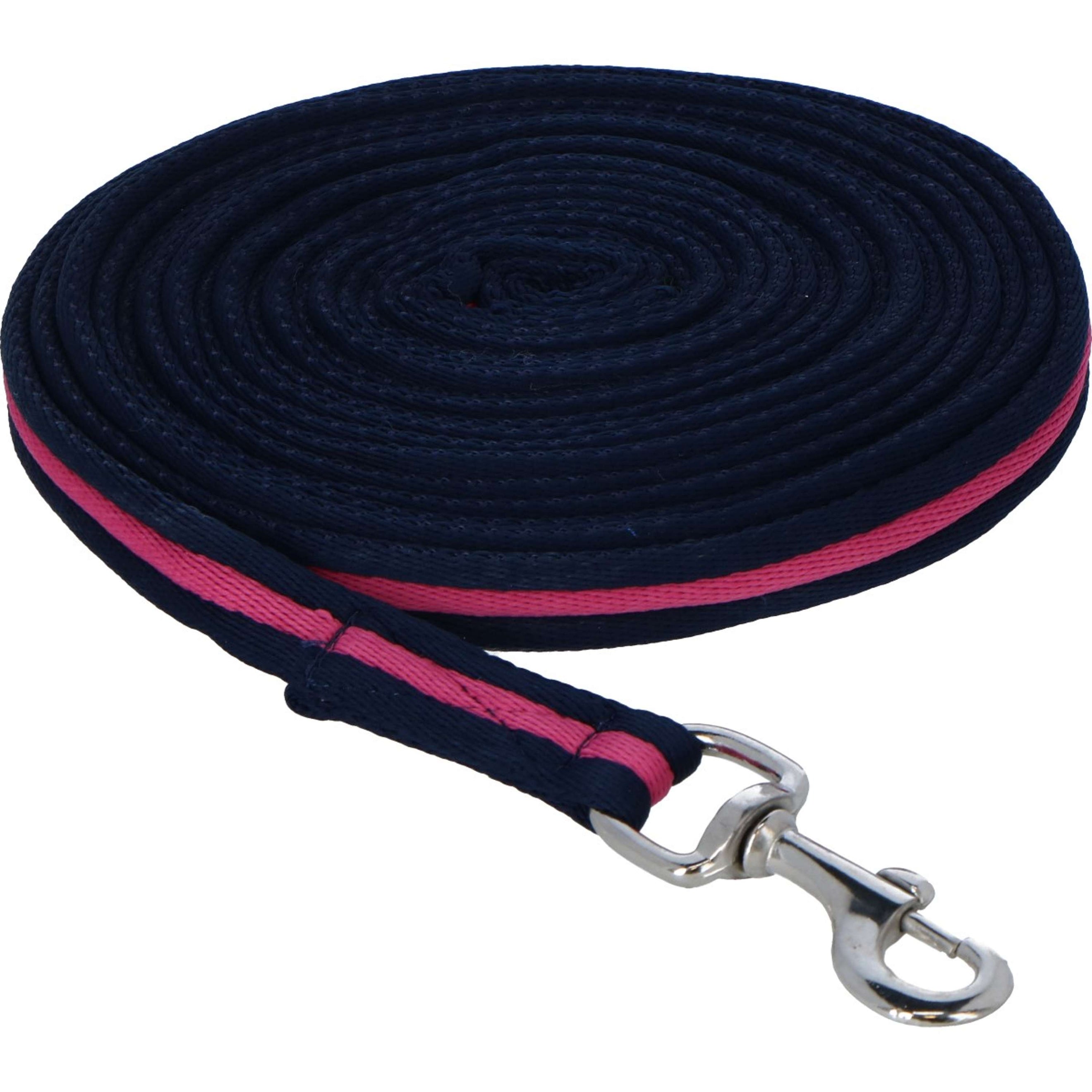 Wessex Lunging Side Rope Soft Navy/Pink