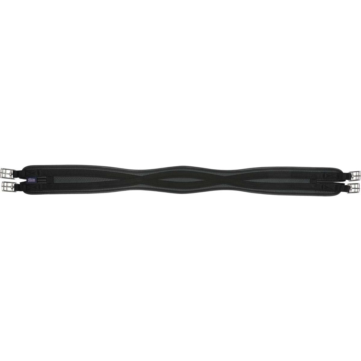 Shires Contour Girth Anti Chafe Black