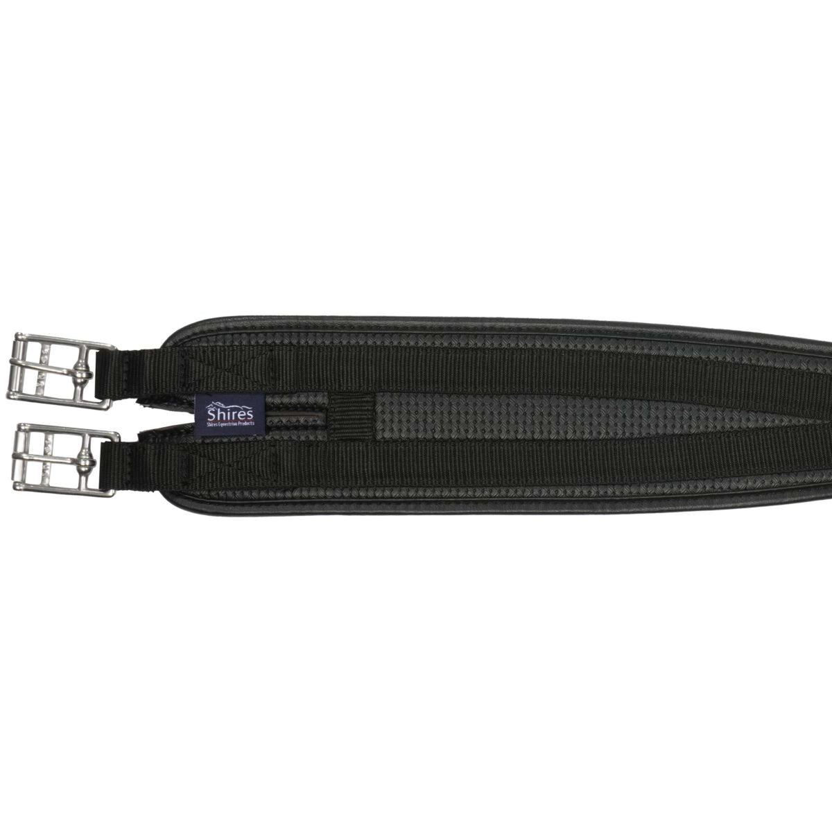 Shires Contour Girth Anti Chafe Black