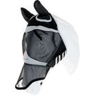 Shires Fly Mask with Ears & Nose Fine Mesh Black