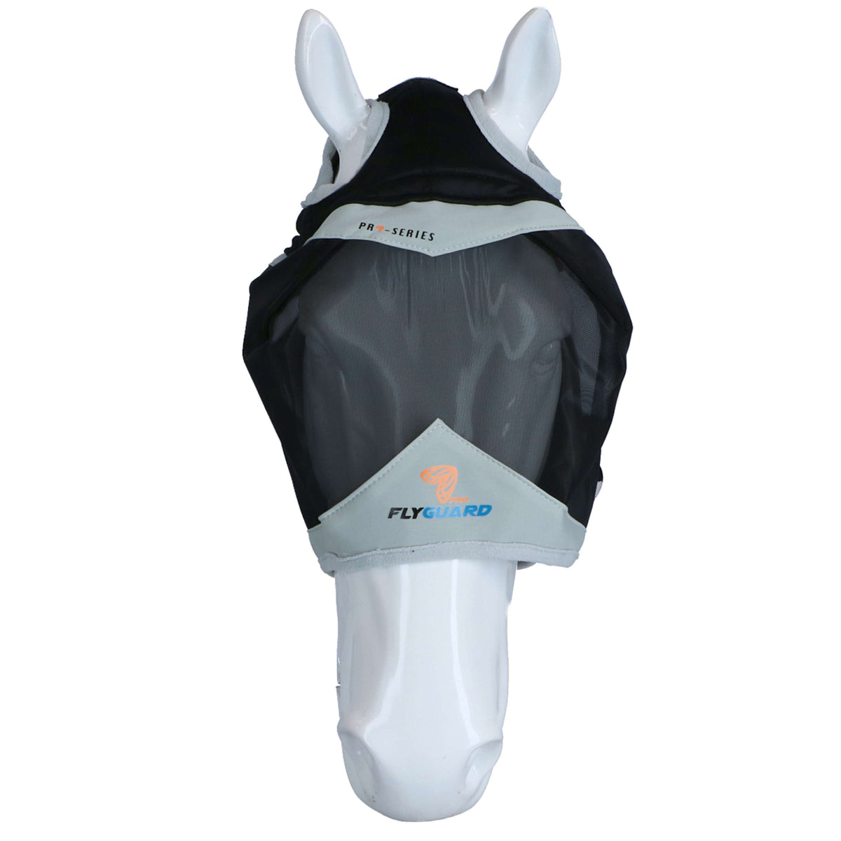 Shires Fly Mask Fine Mesh with Ear Hole Black