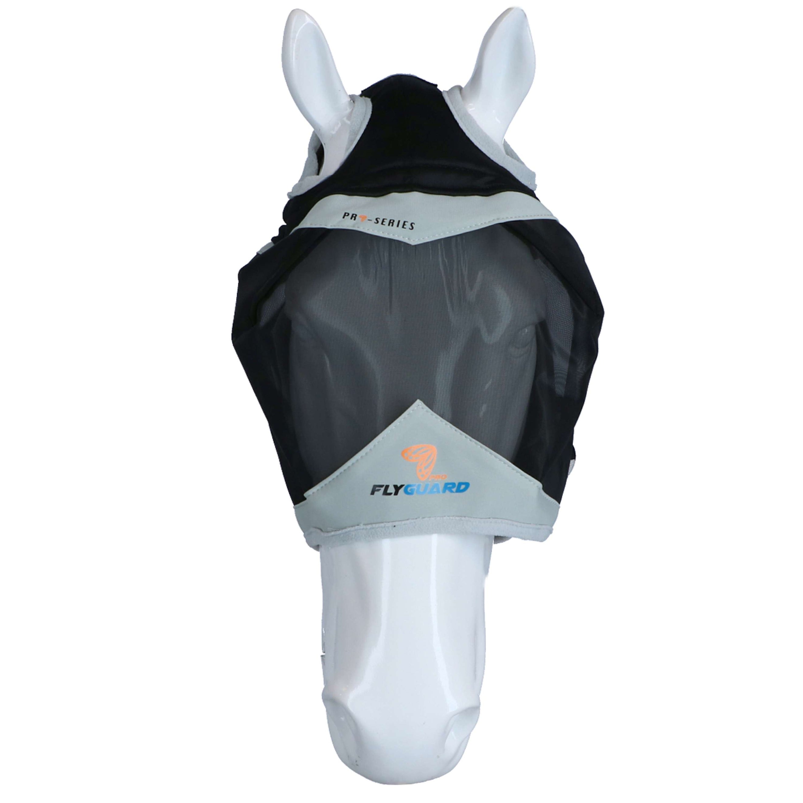 Shires Fly Mask Fine Mesh with Ear Hole Black Shires Fly Mask Fine Mesh with Ear Hole Black