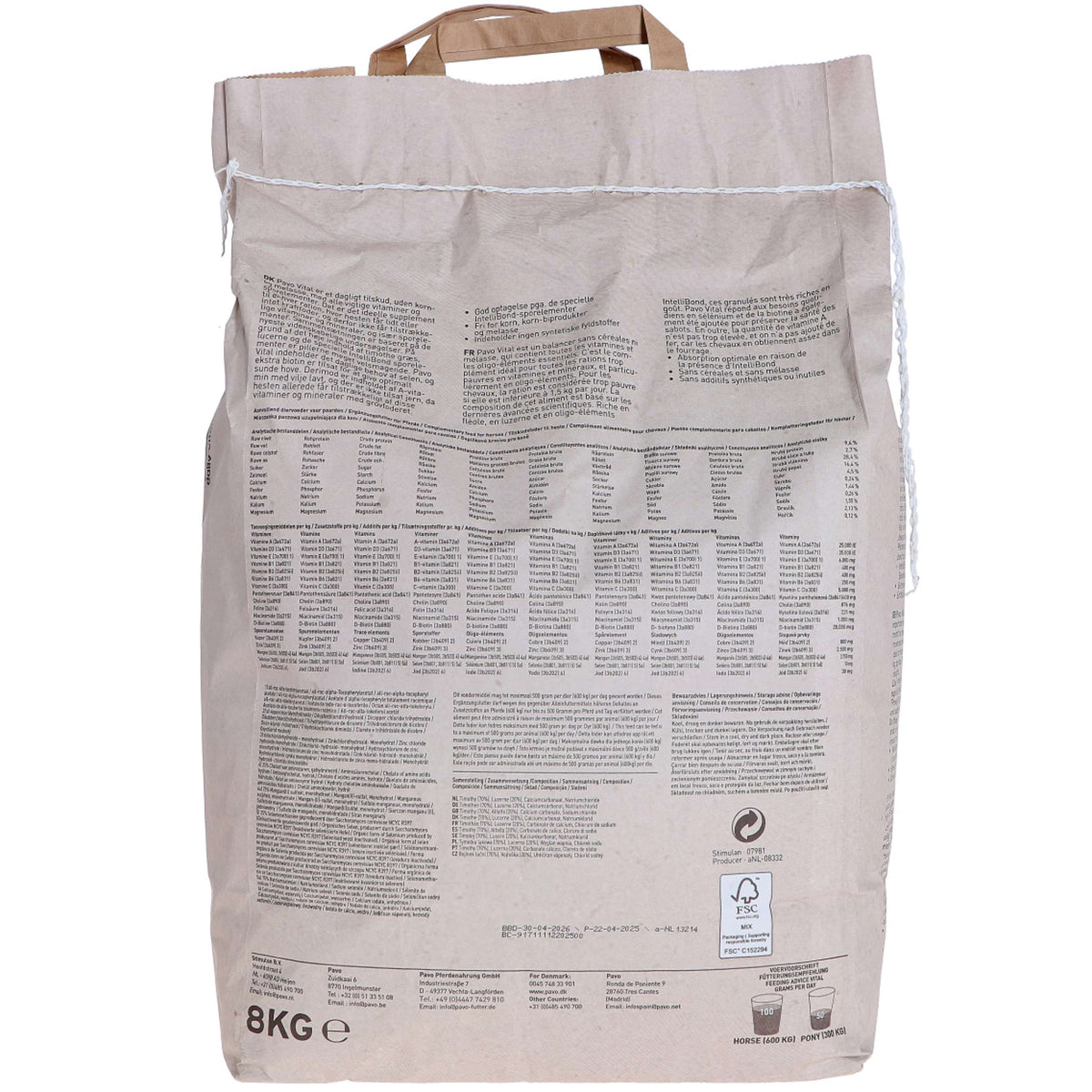 Pavo Vital Refill Packaging