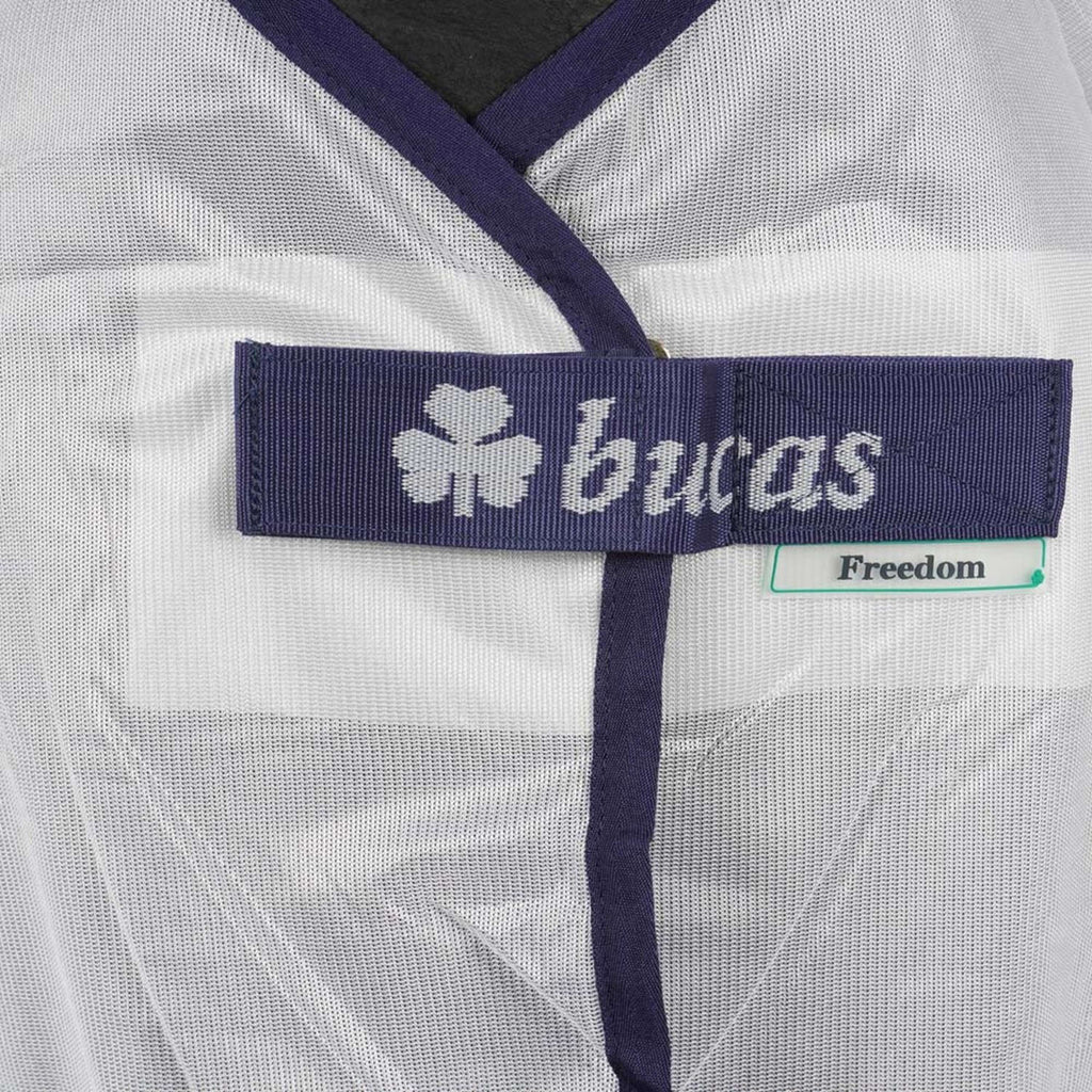 Bucas Freedom Fly Sheet Full Neck Silver