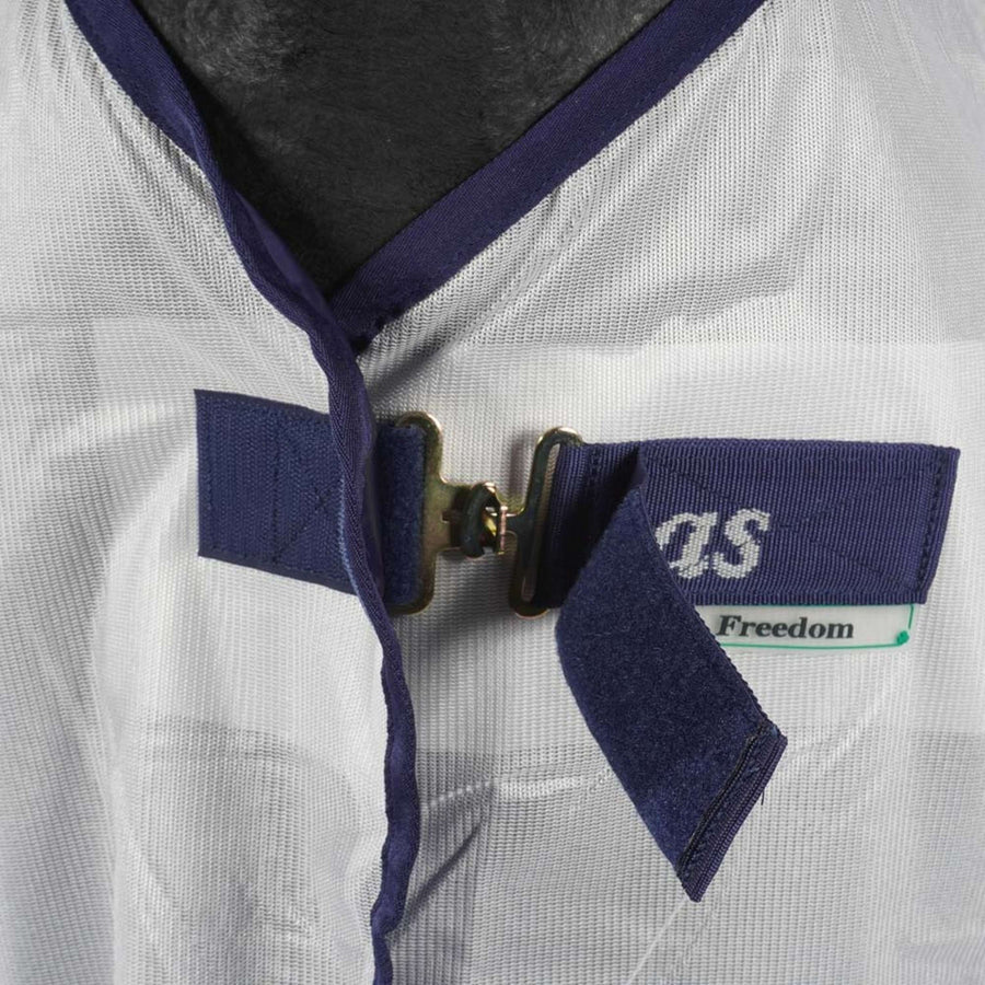 Bucas Freedom Fly Sheet Full Neck Silver