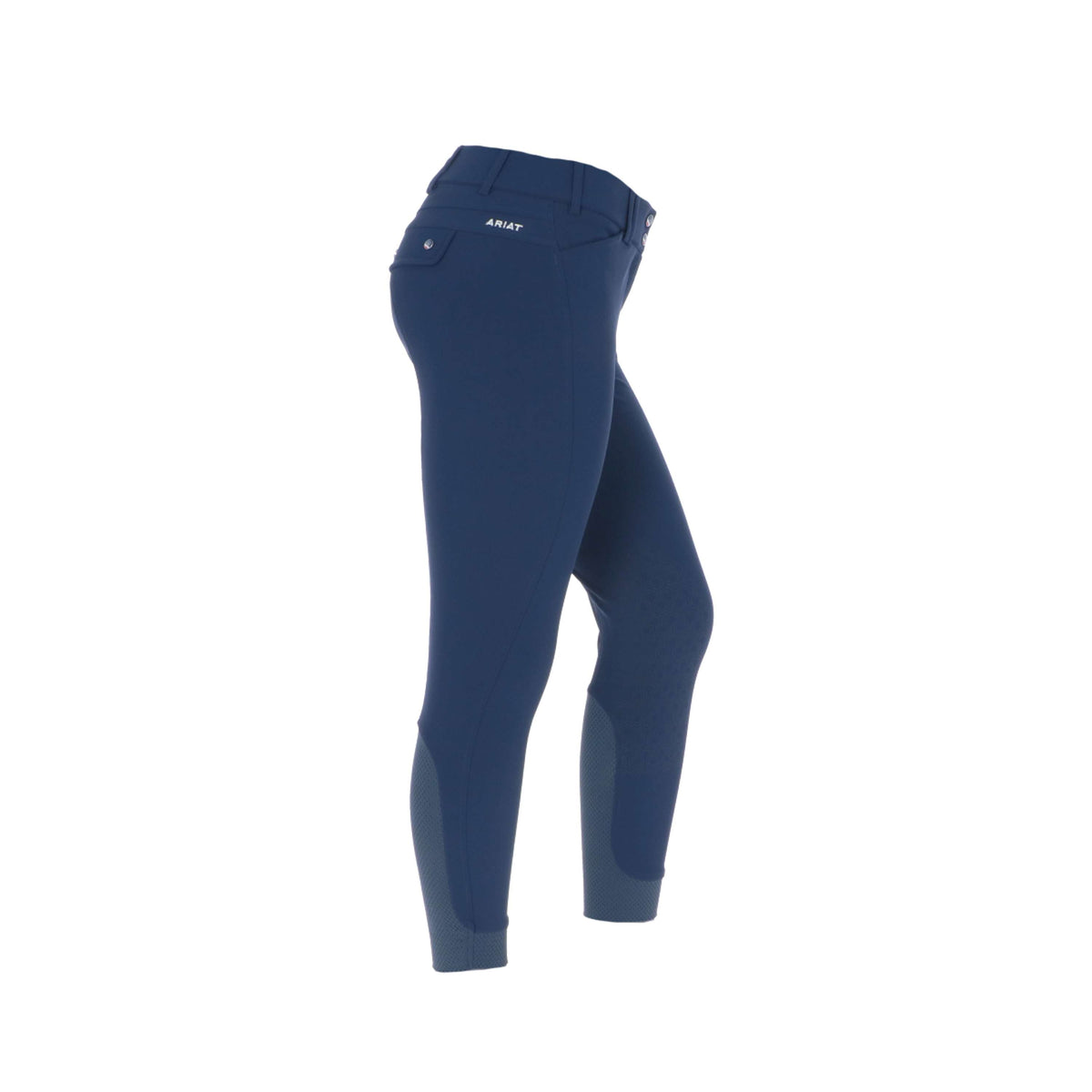 Ariat Breeches Tri Factor Ladies Grip Knee Patch Navy