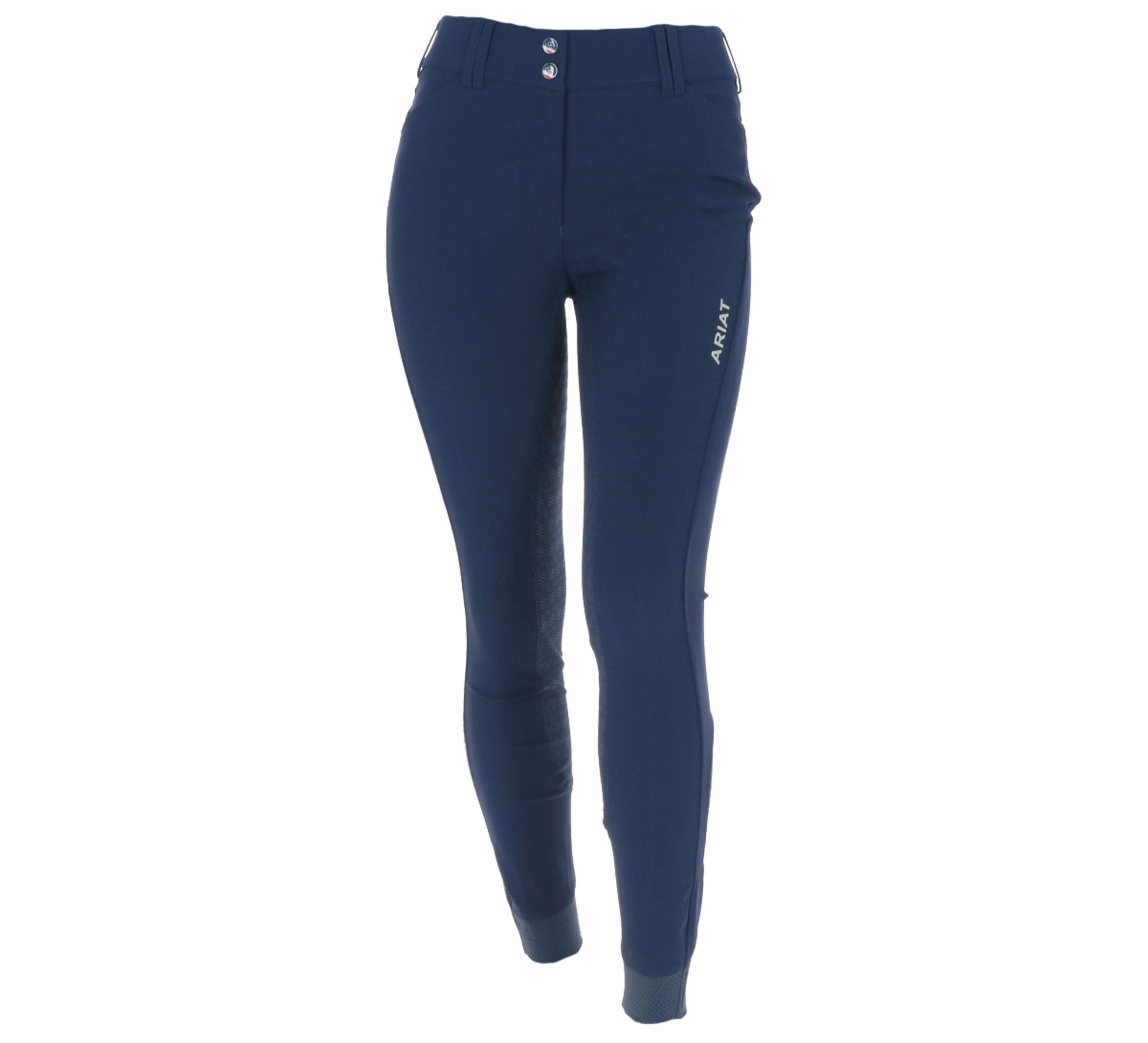 Ariat Breeches Tri Factor Ladies Grip Full Seat Navy