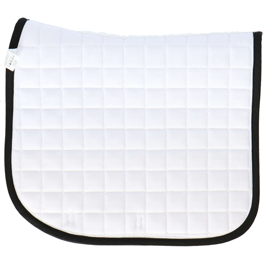 ANKY Saddlepad Braided C-Wear Dressage White/Black