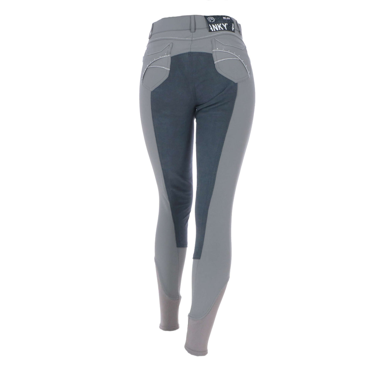 Anky Breeches Clarino Ladies Full Leather Seat Graphite