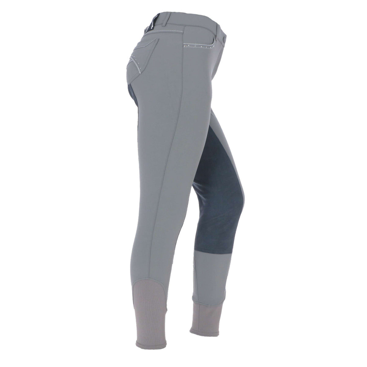 Anky Breeches Clarino Ladies Full Leather Seat Graphite