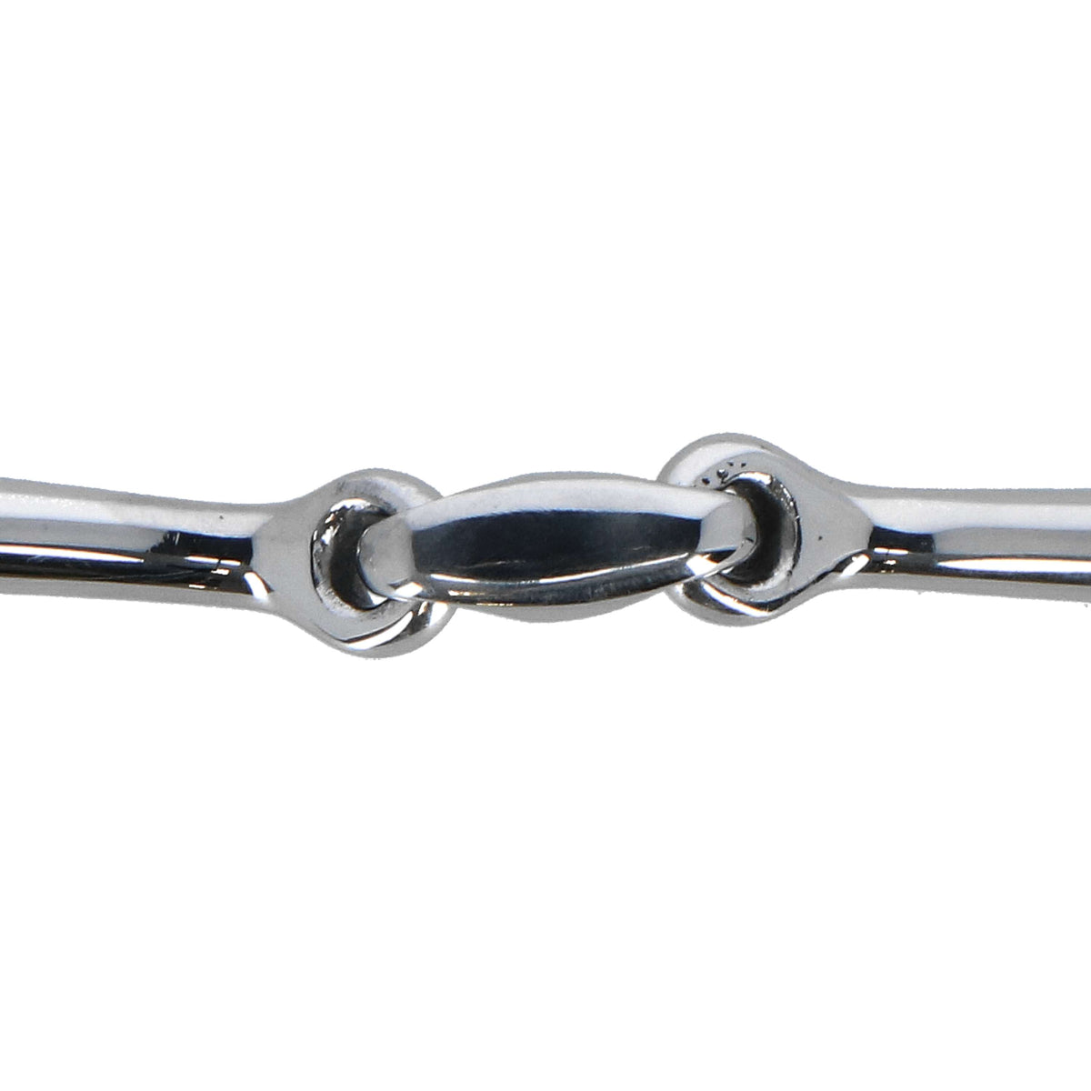 Stübben Underlay Snaffle Fine line Stainless Steel RVS