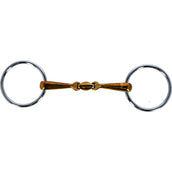 Stübben Anatomic Loose Ring Snaffle double broken Sweet Iron Sweet Iron