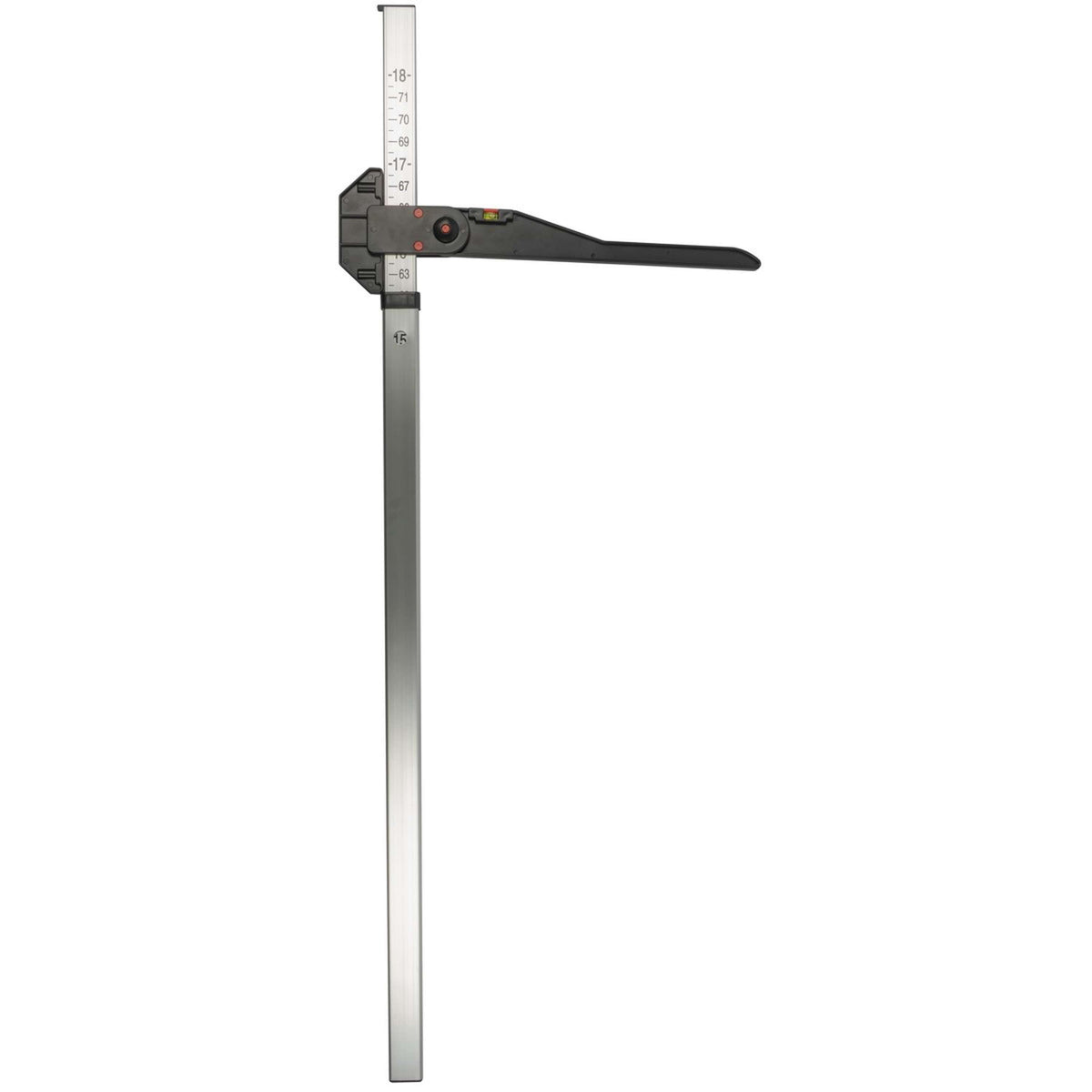 Hippotonic Measuring Stick From Aluminum and PVC Grey/Black