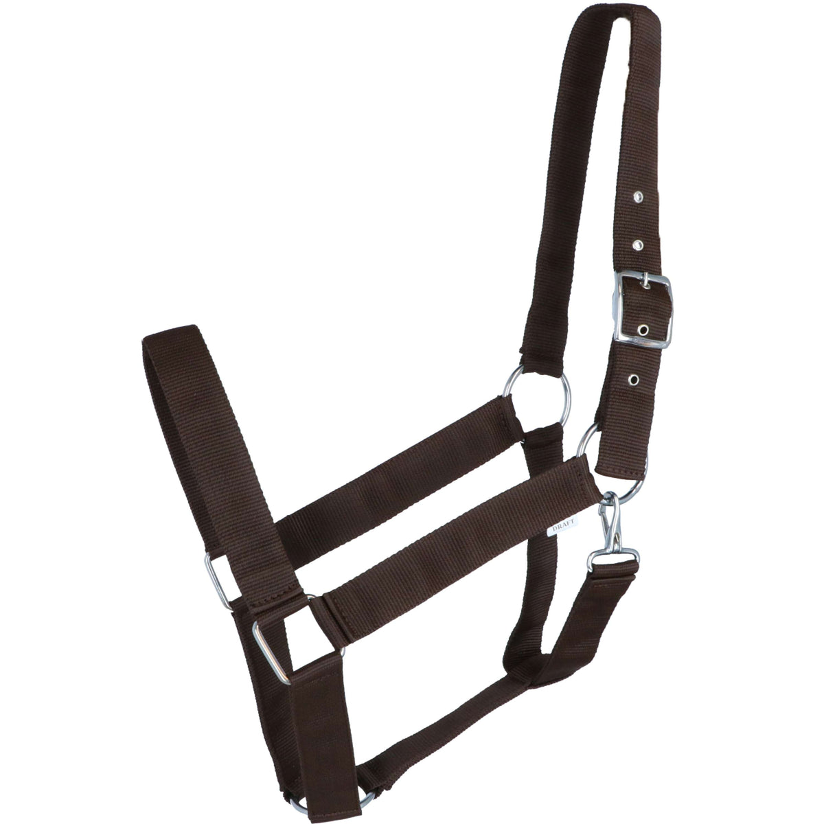 Norton Halter for Draft Horse Brown