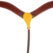 Westride Western Breast Plate Stitched Havana