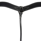 Westride Western Breast Plate Stitched Black