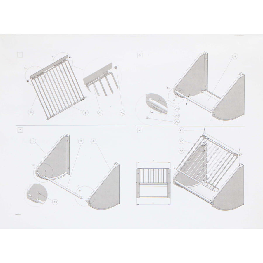 Kerbl Hay Rack with Grid