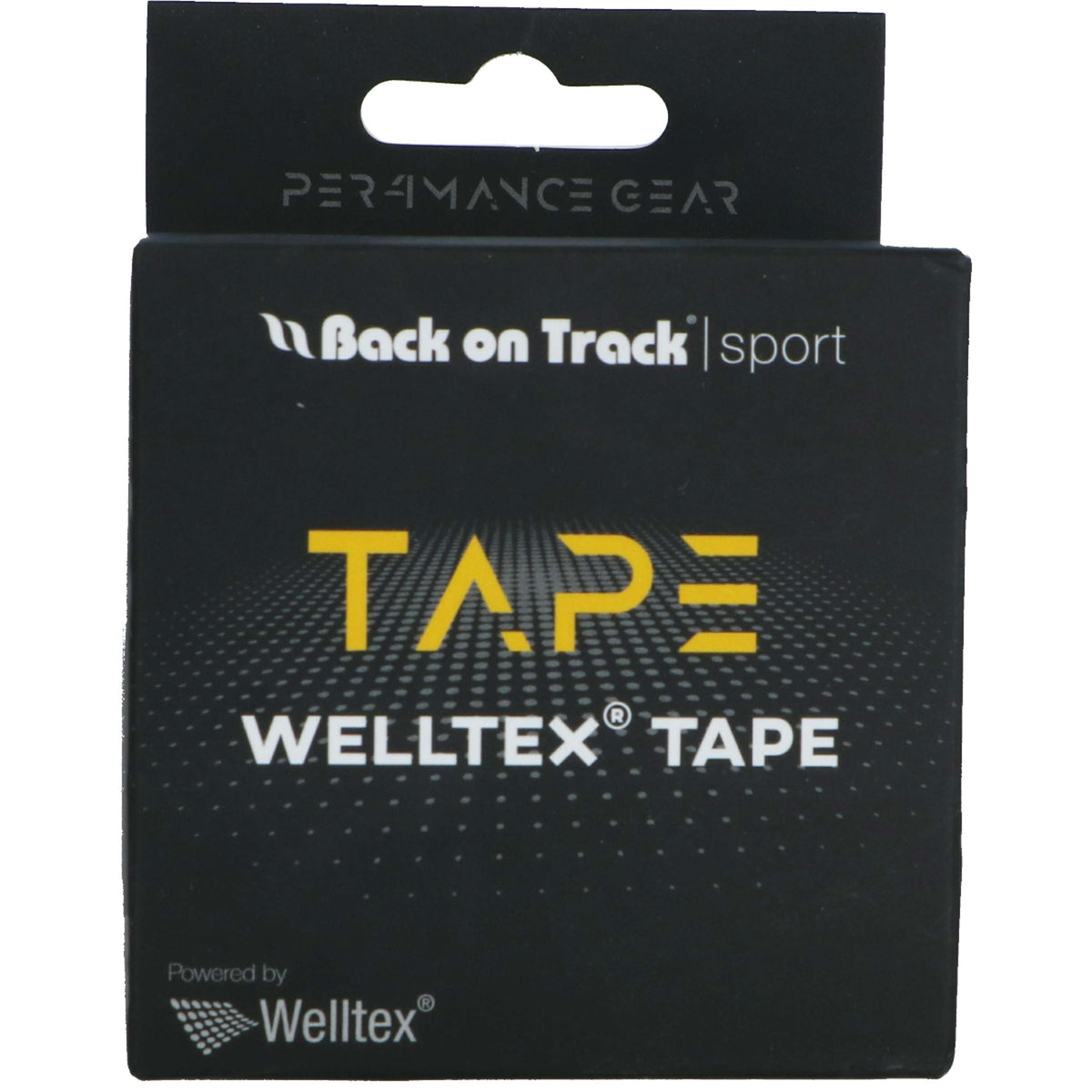 Back on Track P4G Welltex Tape Black