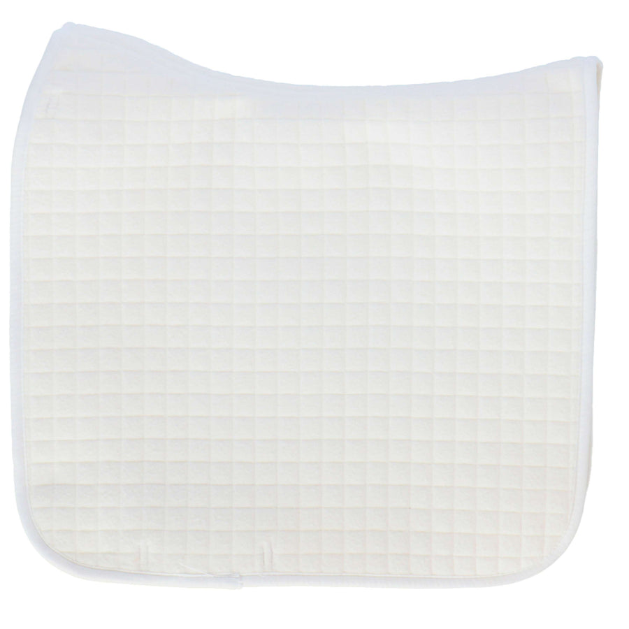 Back on Track Saddlepad Dressage NO. II White