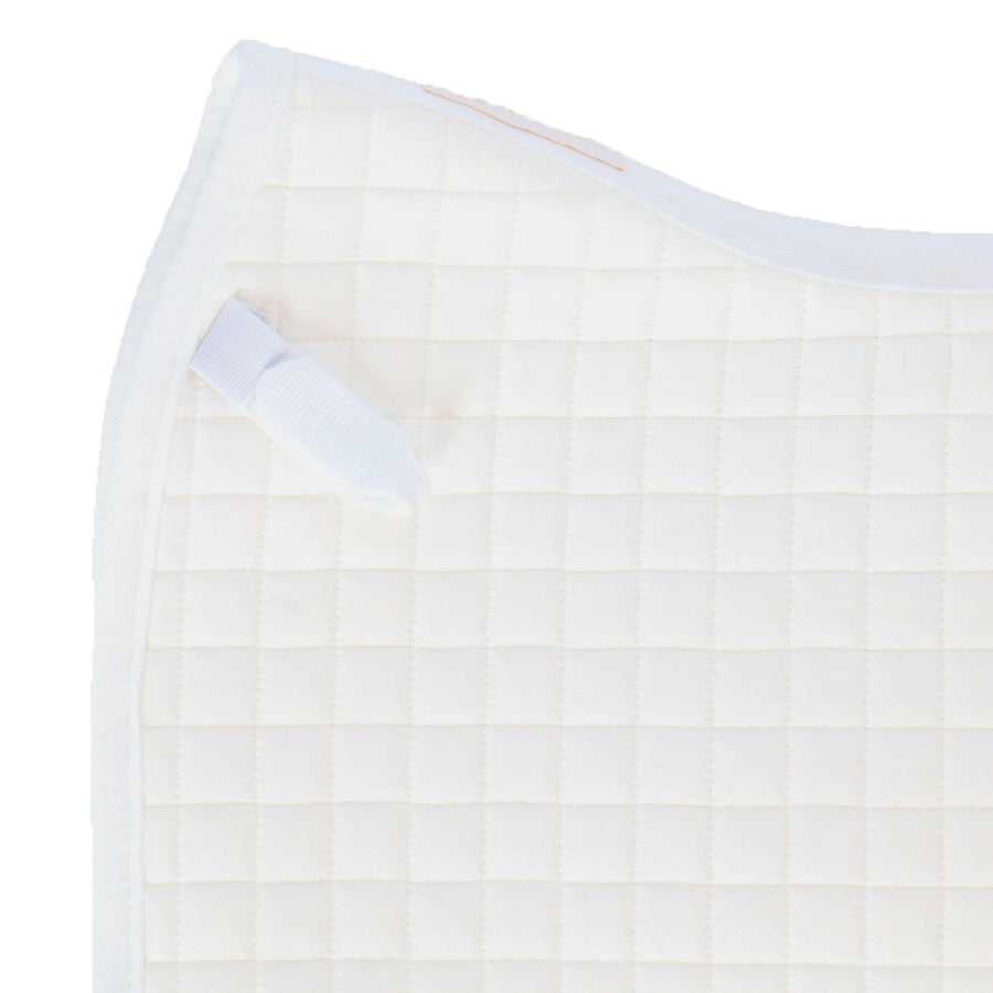 Back on Track Saddlepad Dressage NO. II White