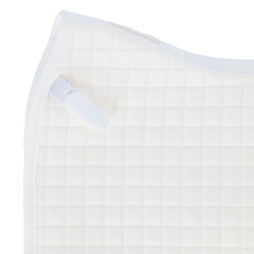 Back on Track Saddlepad Dressage NO. II White