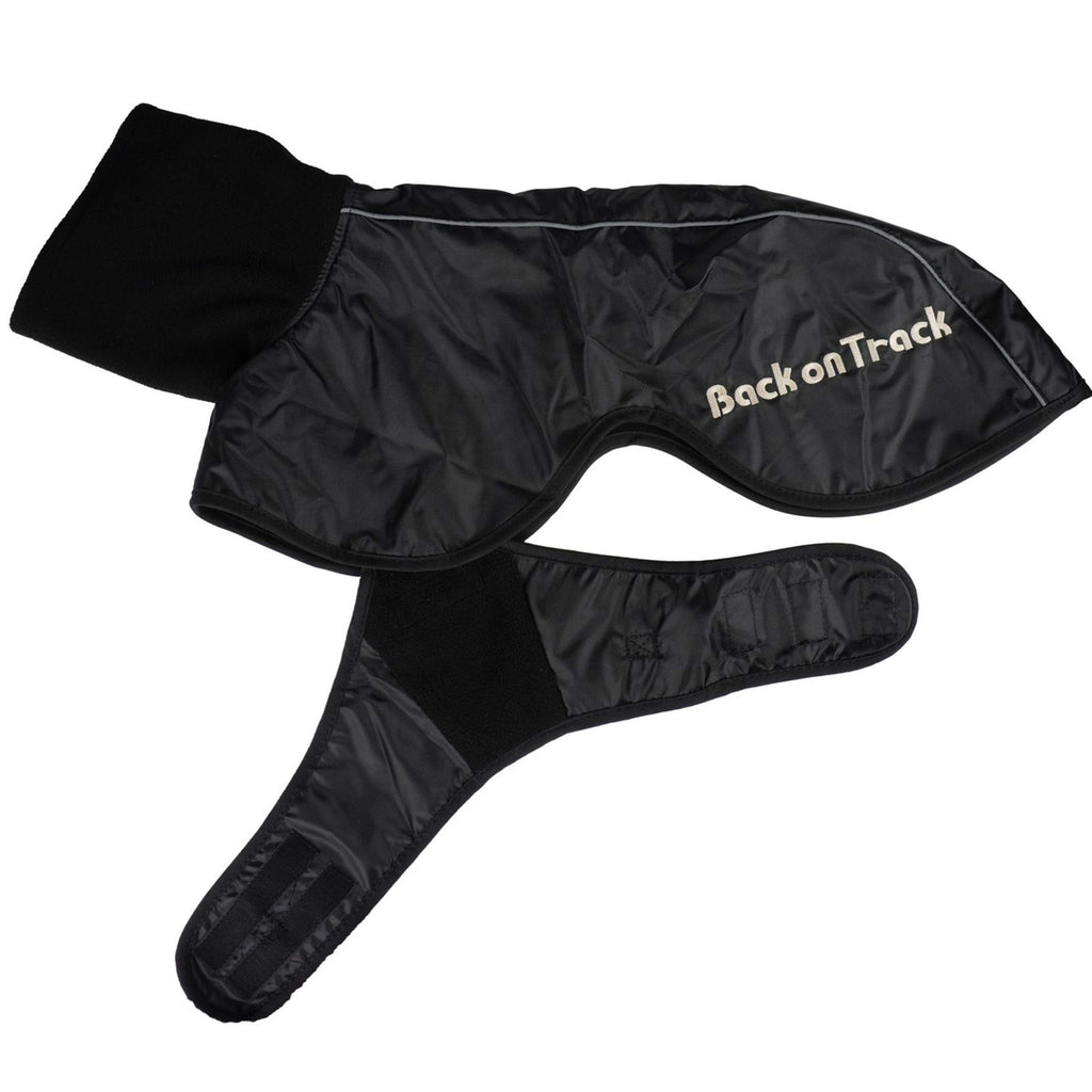 Back on Track Dog Blanket Whippet Black
