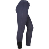 HKM Legging Yvi Siliconen Fullseat Dark blue