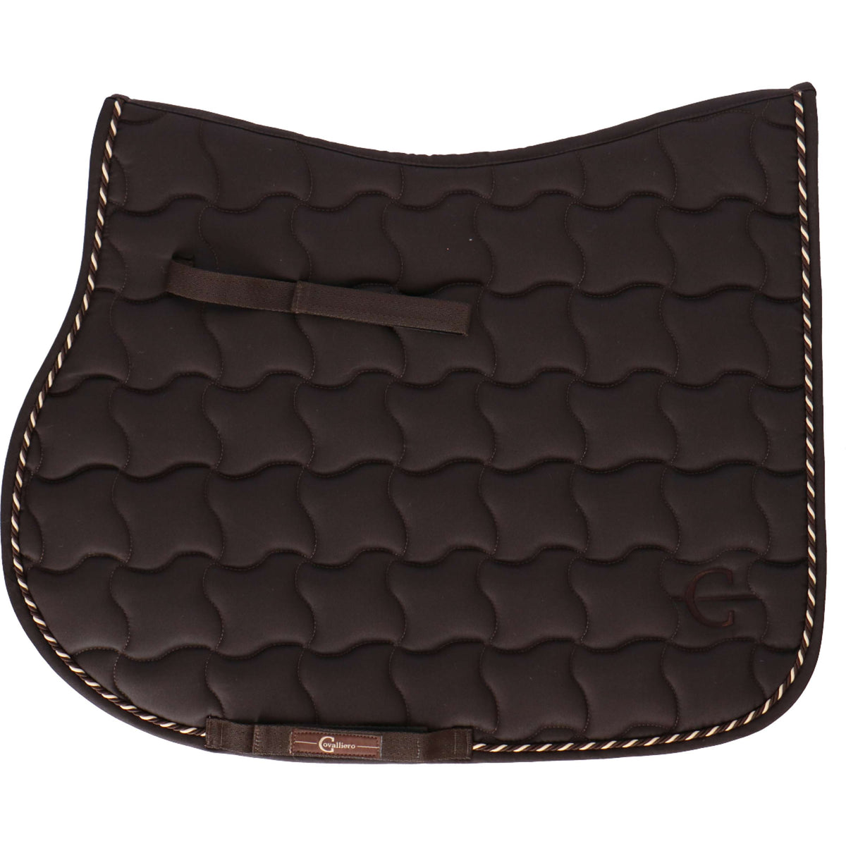 Kerbl Saddlepad Laguna Jumping Darkbrown