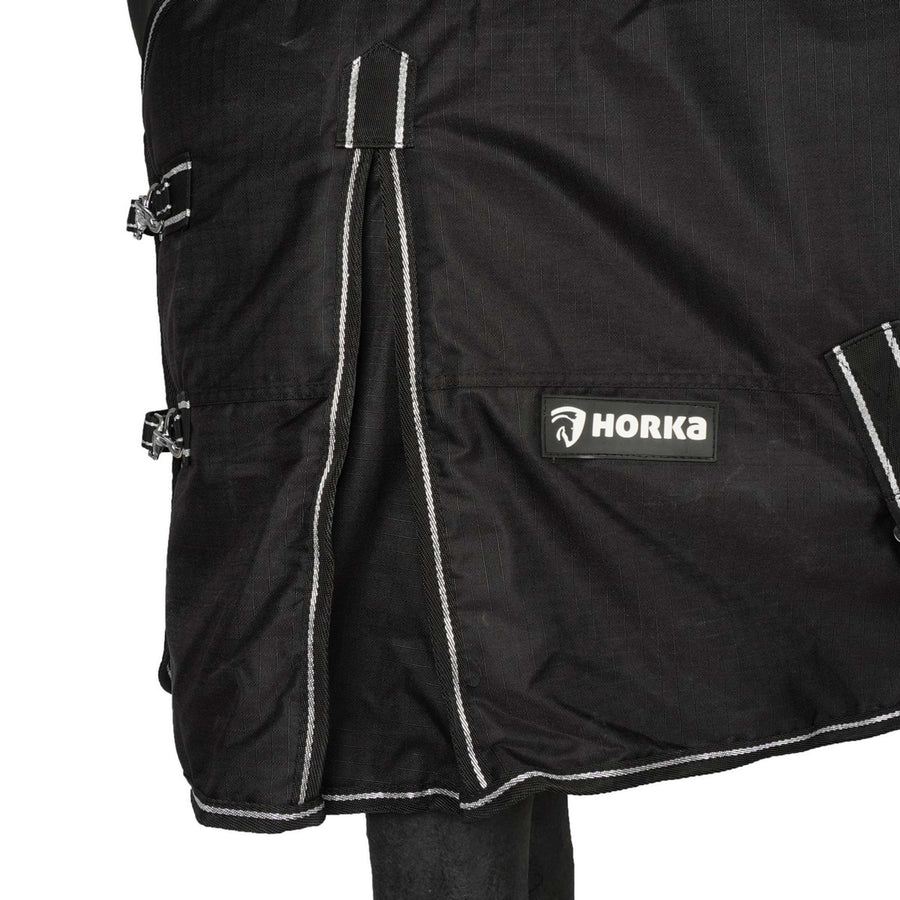 HORKA Outdoor Rug Dime 600D 200g Black