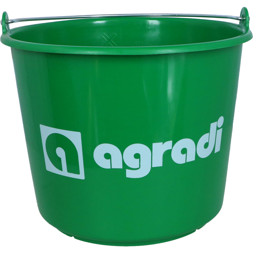 Agradi Bucket with the Logo Green 12L Green